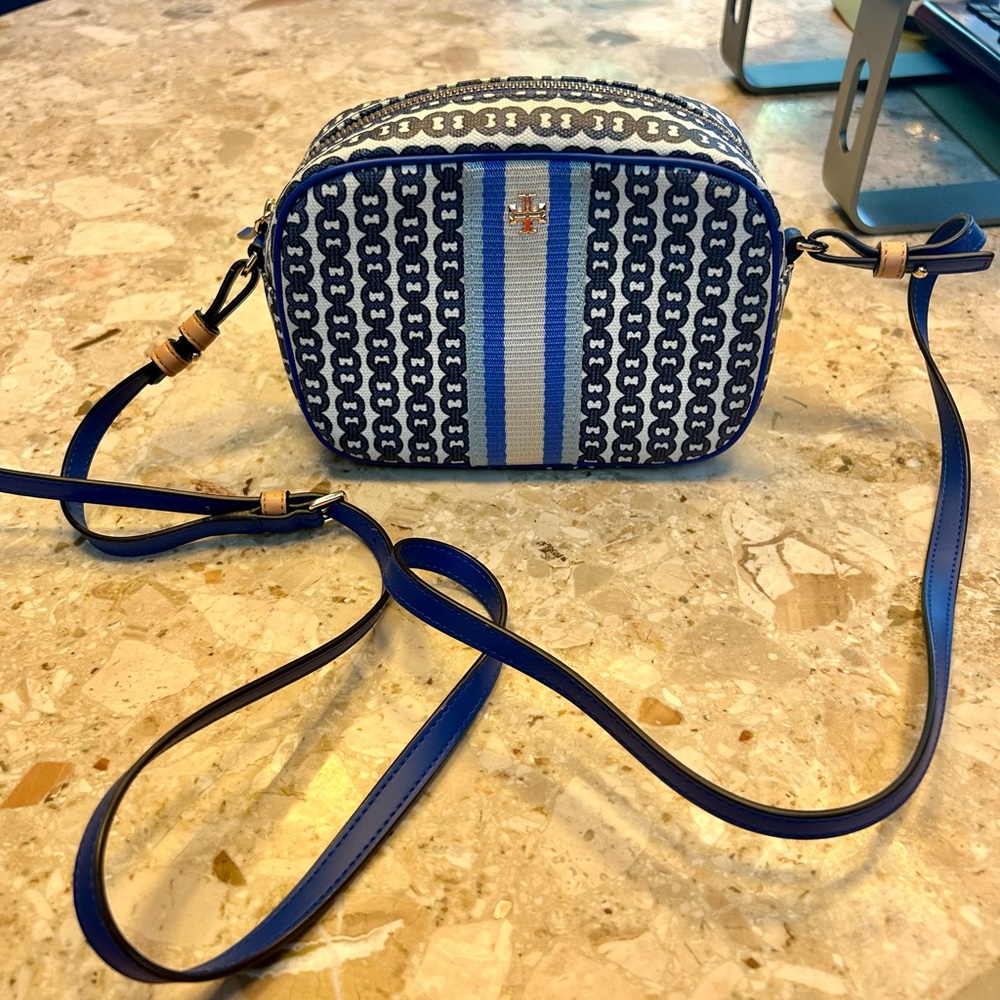 ✨EUC✨ Tory Burch Gemini Link Medium Canvas Crossbody